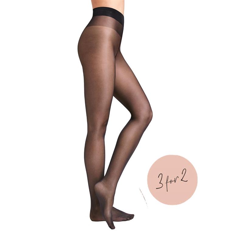 Wolford Satin Touch 20 Comfort Tights, Sort